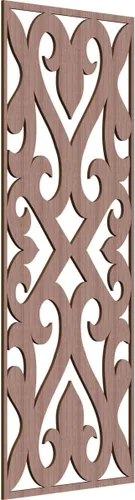 Vista 53 de Keene Paneles de pared decorativos de madera con calado, 9 3/8 pulgadas de ancho x 24 3/8 pulgadas de alto x 1/4 de alto, abedul Birch