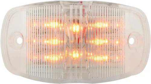 Vista 10 de GG Grand General 75170 Luz sellada ámbar/ámbar (6" rectángulo 8 LED, alto/bajo 3 cables)