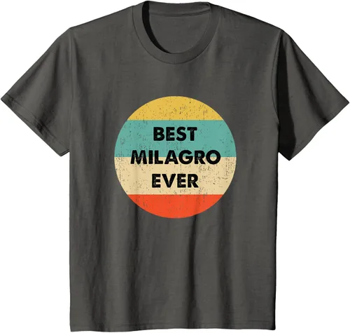 Vista 40 de Camiseta Milagro Name, Negro