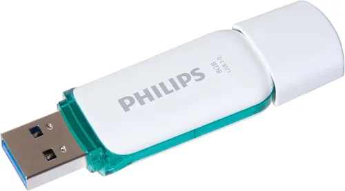 Vista 8 de Philips SU000710 32 GB USB 3.0 Snow Pen Drive - Negro, 100MB/s