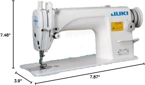 Vista 5 de Máquina de coser de puntada recta industrial Juki DDL-8700-H, mesa K.D & Servo Motor para bricolaje