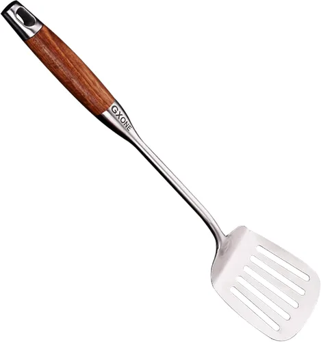 Vista 13 de Cuchara de Cocina, Cucharas Grandes de Servir de Acero Inoxidable 304, Plata/31,9 cm