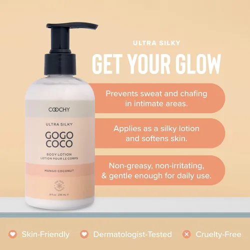 Vista 2 de Coochy Loción corporal ultra sedosa Crema para después del afeitado Hidratante para después del afeitado para el cuidado de la piel Previene
