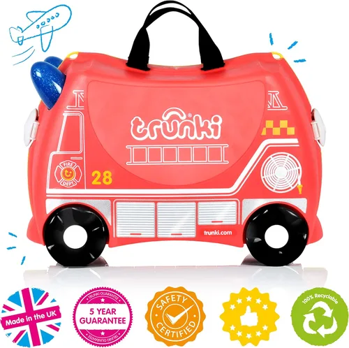 Vista 6 de Trunki - Maleta de viaje y equipaje de mano para niños 0254-GB01-UKV