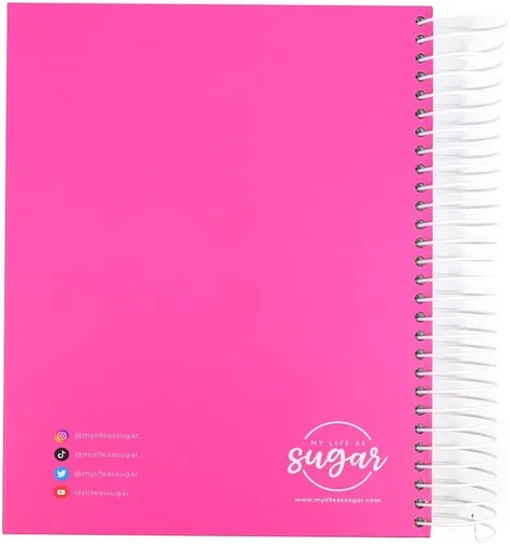 Vista 8 de Nurse Sugar The Nursing Student Planner Agenda diaria "sin fecha" para estudiantes de enfermería