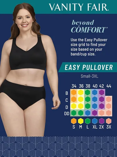 Vista 6 de Vanity Fair Women's Beyond Comfort Easy Pullover Wireless Bra