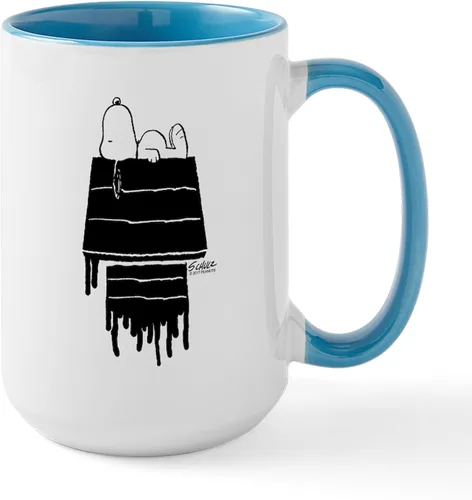 Vista 18 de CafePress SNOOPY Joe Cool - Taza de café de cerámica (15.0 fl oz)