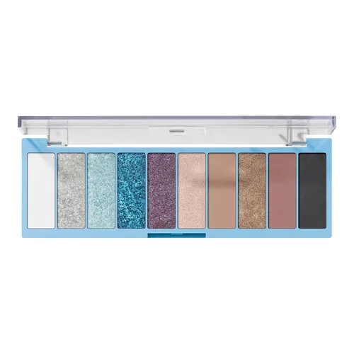 Vista 9 de e.l.f. Paleta de Sombras de Ojos Perfect 10, Diez Tonos Nude Ultra-pigmentados, Fórmula Mezclable, Vegano y Libre de Crueldad, Everyday Smoky