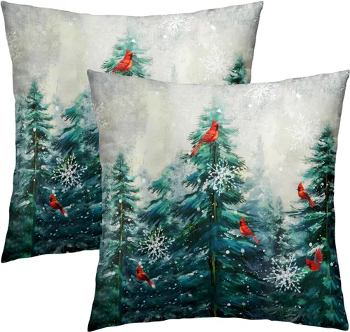 Vista 40 de Giwawa Juego de 2 fundas de almohada decorativas con diseño floral de girasol de 16 x 16 pulgadas, fundas de cojín decorativas para el hogar, sofá