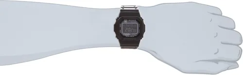 Vista 8 de Reloj negro digital con energía solar para hombres Casio GW-M5610-1BJF G-Shock 6 con varias correas