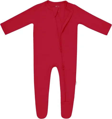 Vista 40 de KYTE BABY Pies unisex con cierre de cremallera, rayón hecho de bambú, 0-24 meses