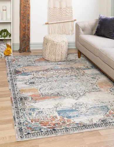 Vista 25 de Unique Loom Colección Nyla - Alfombra de área (rectangular 2 pies 0 pulgadas x 3 pies 0 pulgadas, multinegro)