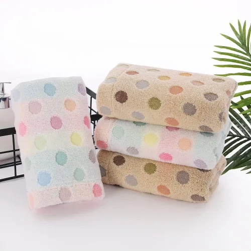 Vista 5 de Pidada juego de 2 toallas de mano de 100 % algodón, patrón a rayas, gran absorción, suave toalla para baño, 13.4 x 29 pulgadas