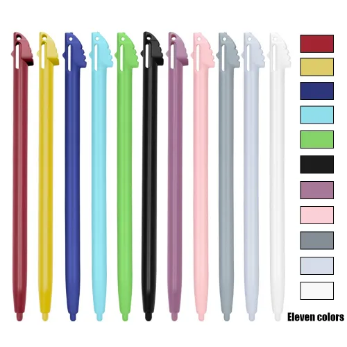 Vista 2 de Stylus Pen for Nintendo 3DS XL, 15Pcs Portable Plastic Touch Pen(11Colors)