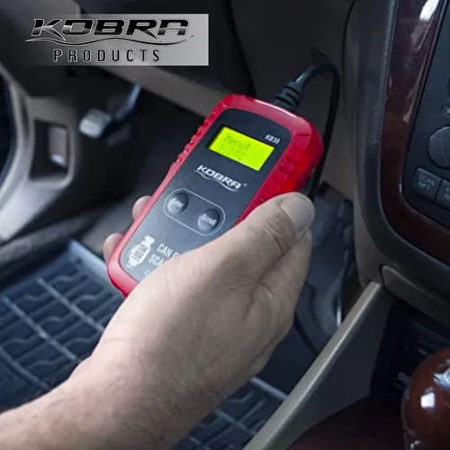 Vista 5 de Kobra - Escáner OBD2 - Lector de código de automóvil, herramientas de diagnóstico universal de automóvil OBD para todos los automóviles, lectores