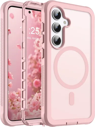 Vista 130 de jaroco - Funda magnética compatible con MagSafe para iPhone 11 de 6.1 pulgadas; protección de grado militar contra caídas, de doble capa