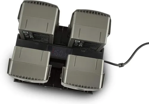 Vista 3 de SSE Hub de carga de batería plegable 4 con pantalla LED para DJI Mavic 2 Pro/Zoom