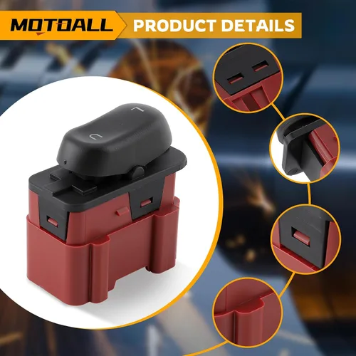 Vista 4 de MOTOALL Interruptor de bloqueo de puerta de alimentación para Ford F150 F250 F350 F450 F550 Expedition 1997-2002 Reemplazar XL1Z-14028-AA