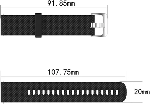 Vista 6 de LOKEKE Timex Expedition - Correa de repuesto de silicona de 0.787 in para Timex Expedition/Weekender