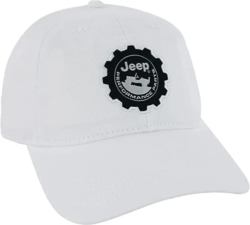 Vista 21 de Jeep Sombrero Performance Parts Gear Logo Gorra de béisbol pesada de sarga