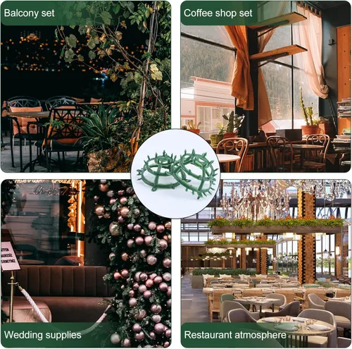 Vista 7 de GANAZONO Soporte de flores de boda resistente para esferas de mamá Topiary Ball Rack para sala de estar balcón Dec
