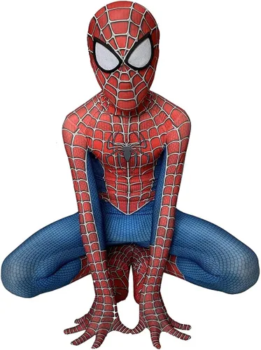 Vista 4 de slhiewaly Superhero Jumpsuit 3D Style Halloween Costume For Kids
