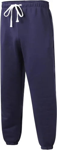 Vista 4 de Pantalones deportivos para hombre, ajuste holgado, pantalones deportivos para hombre, pantalones deportivos de ajuste holgado, con cordón