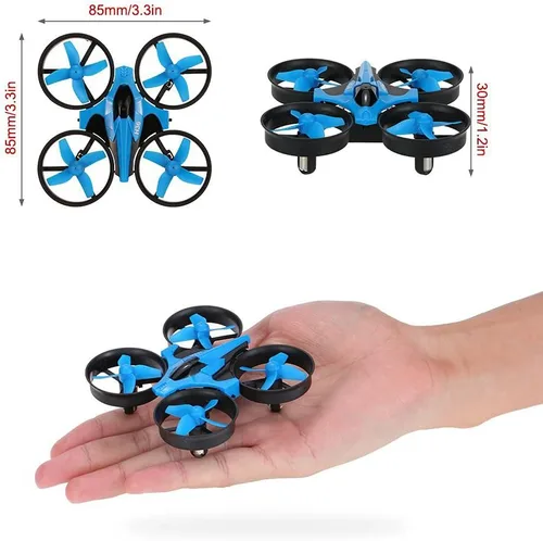Vista 2 de GoolRC Mini Drone 2.4G 4CH 6-Axis Gyro 3D-Flip Modo sin cabeza Retorno de una tecla UFO RC Quadcopter RTF Drone BL