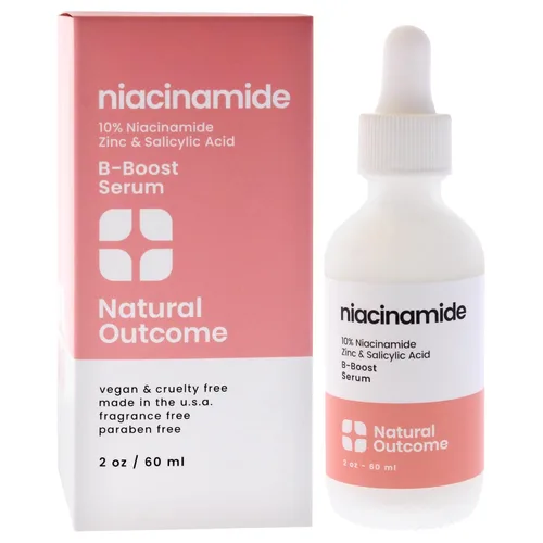 Vista 3 de Suero de niacinamida B-Boost de natural outcome para mujer - Suero de 2 onzas