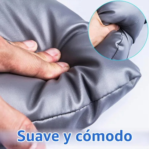 Vista 2 de MINIVON Cojín de asiento para mesita de noche, ajuste universal, cojín de asiento cómodo para ancianos, funda de asiento suave para asiento