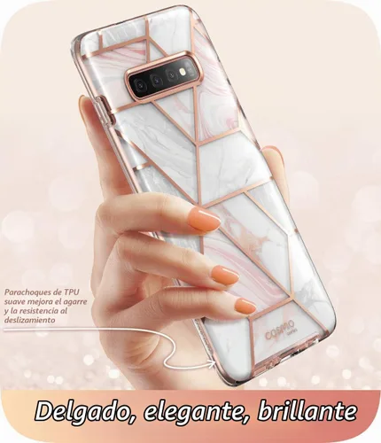 Vista 3 de i-Blason Cosmo Series - Funda para Samsung Galaxy S10+ Plus, elegante funda
