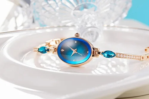 Vista 5 de Reloj de pulsera para mujer, mini reloj de moda para mujer, reloj de pulsera de cuarzo, resistente al agua para mujer