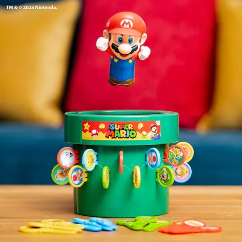 Vista 6 de TOMY Juego de acción familiar Pop Up Super Mario - 2-4 jugadores - A partir
