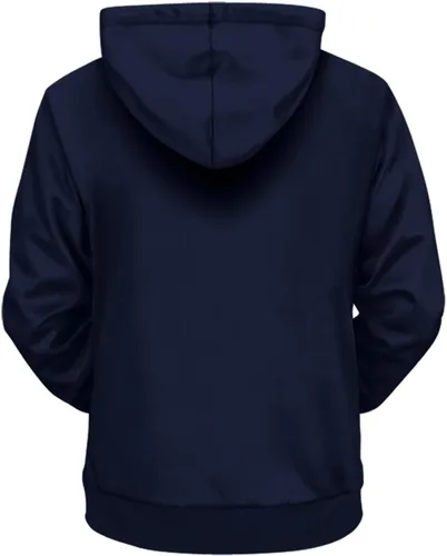 Vista 4 de DuDubaby Sudadera con capucha para hombre, con estampado gráfico de moda, holgada, manga larga, con capucha