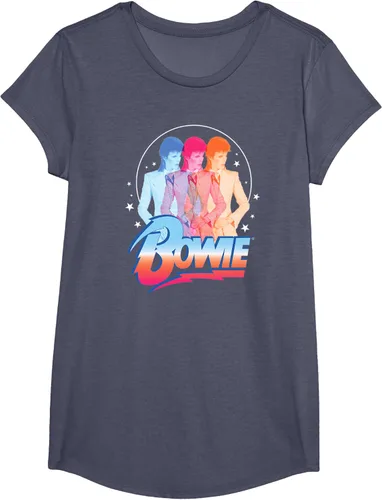 Vista 12 de David Bowie - Camiseta Bowie 3D, Negro