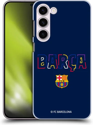Vista 10 de Head Case Designs Funda rígida con licencia oficial del FC Barcelona Barca Crest Graphics compatible con Samsung Galaxy S23+ 5G