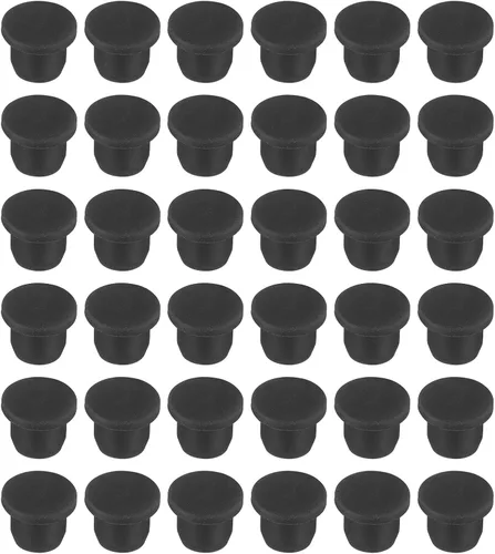 Vista 70 de MECCANIXITY - Tapones de silicona en forma de T (26mm, 1 pulgada de diámetro), color negro