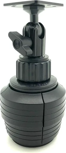 Vista 3 de LycoGear Soporte para vasos de bebidas ELD de metal resistente compatible con radio satélite Ham CB Pro y todos los dispositivos de montaje