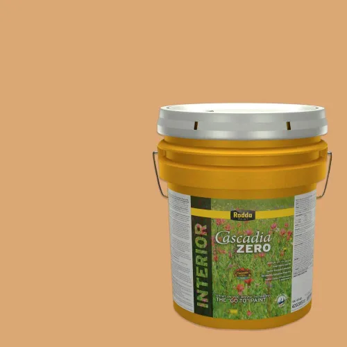 Vista 181 de Rodda Paint CASCADIA ZERO - Pintura plana e imprimación para interiores en uno, cuarto de galón, crema de ballet
