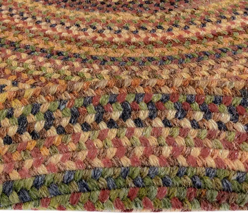Vista 6 de Capel American Heritage Woodstone Alfombra Trenzada Ovalada de Pasillo 2' 0" X 6' 0