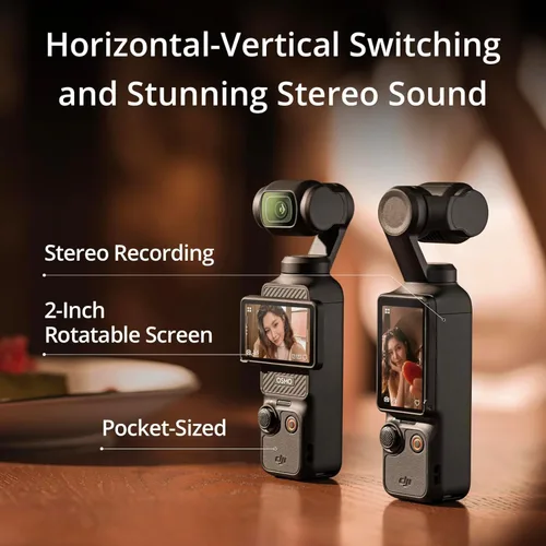 Vista 5 de DJI Osmo Pocket 3 Vlogging Camera DJI Osmo Pocket 3 Vlog Bundle