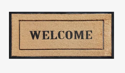 Vista 25 de A1HC Tapete para Puerta de Fibra de Coco Natural y Caucho, 30"x48" – Grueso, Duradero, Resistente, Anti-Desprendimiento, Resistente a la Medio