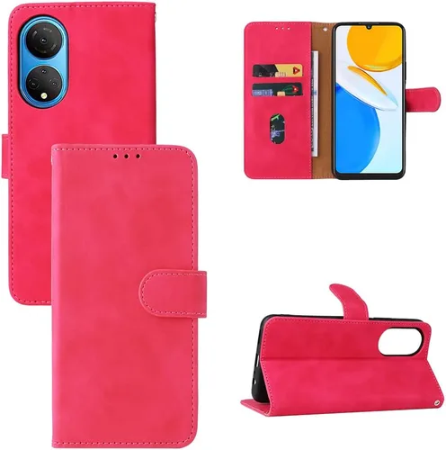 Vista 10 de Compatible con Honor X7, cubierta trasera magnética de cuero plegable con ranura para tarjeta para Honor X7