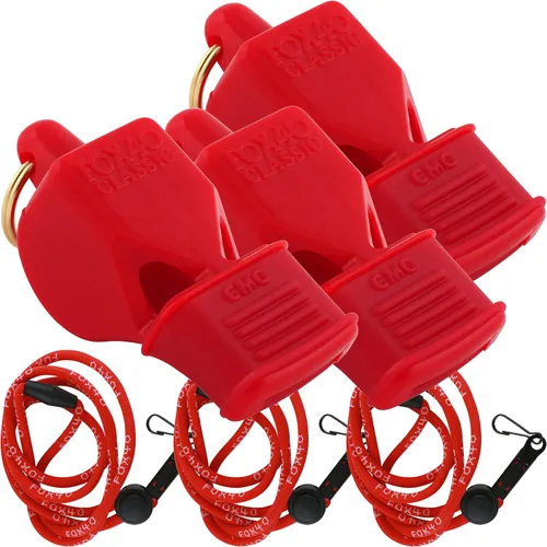 Vista 4 de Fox 40 Paquete de 3 cordones clásicos CMG con cordón separable
