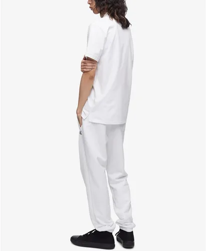 Vista 2 de Calvin Klein Polo de algodón liso con logotipo de monograma para hombre