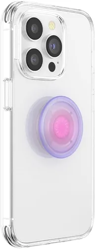 Vista 3 de PopSockets - Agarre para teléfono con soporte expansible, agarre adhesivo - Aura