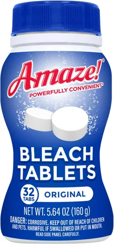 Vista 9 de AMAZE Tabletas de lejía ultra concentradas [32 tabletas] – Aroma de lavanda – para lavandería, inodoro y limpieza multiusos del hogar. Alternativa a