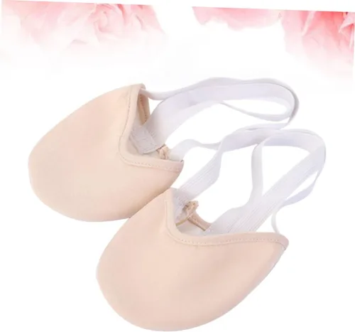Vista 6 de Healeved 2 tenis de lona para mujer, zapatos de ballet líricos, zapatos de ballet para mujer, contemporáneos de ballet, tangas de pie, zapatos