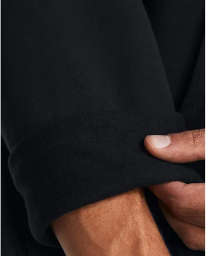 Vista 3 de Under Armour Rival Fleece con cremallera de un cuarto para hombre