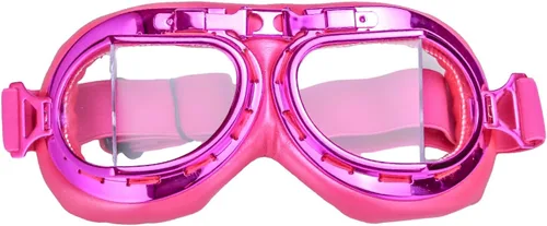 Vista 27 de CRG Sports Gafas de motocicleta estilo aviador, piloto, crucero, scooter, gafas de motocross para hombre, mujer, adulto